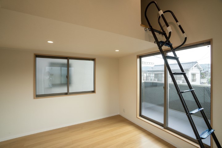 ロフトとつながる空間