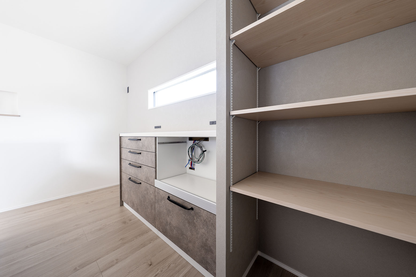 十分な収納スペース